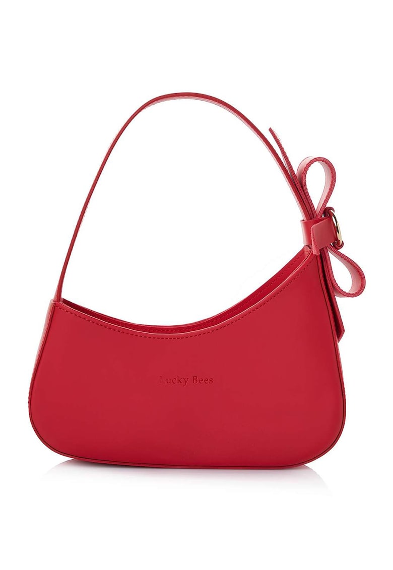 Geanta asimetrica din piele ecologica cu maner