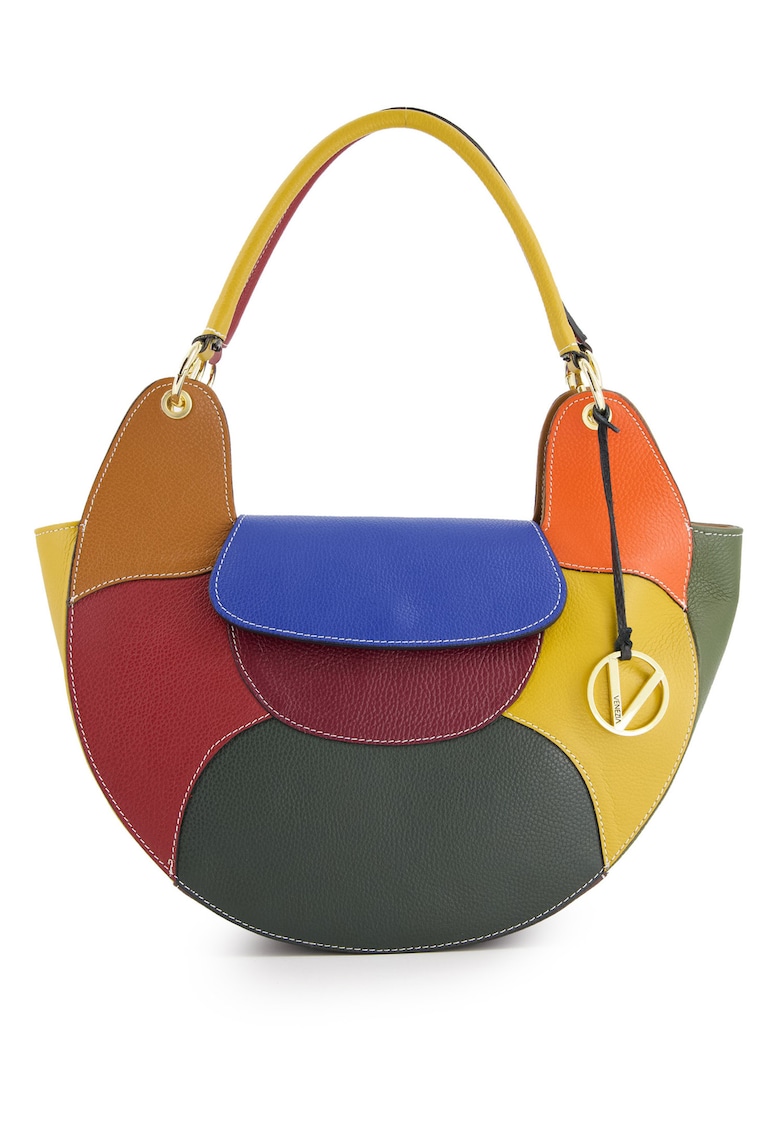 Geanta de umar din piele cu clapa