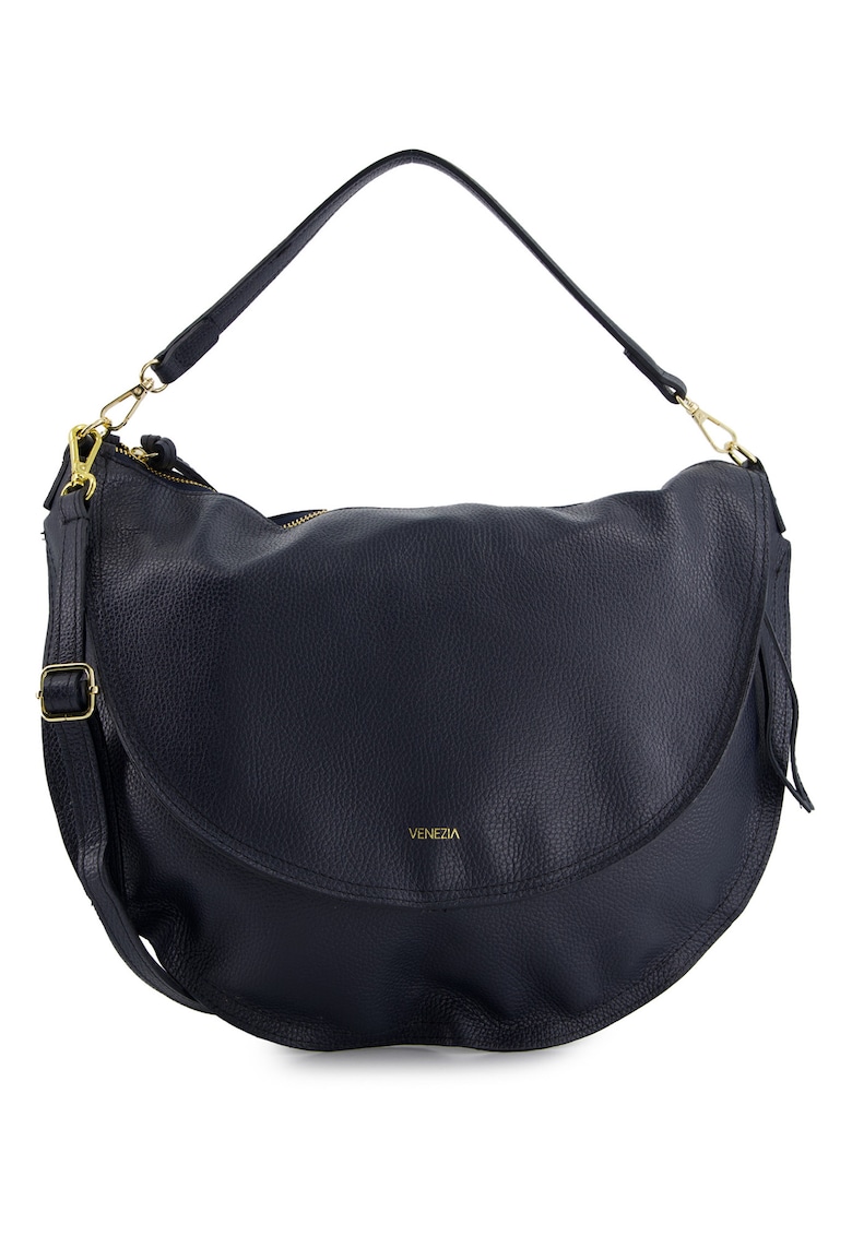 Geanta de umar din piele naturala cu fermoar