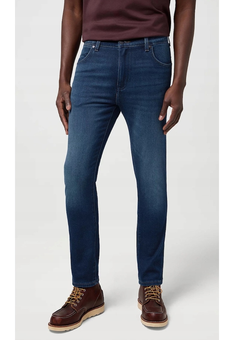 Blugi barbati Larston Fog - bumbac/poliester/lyocell/elastan - albastru