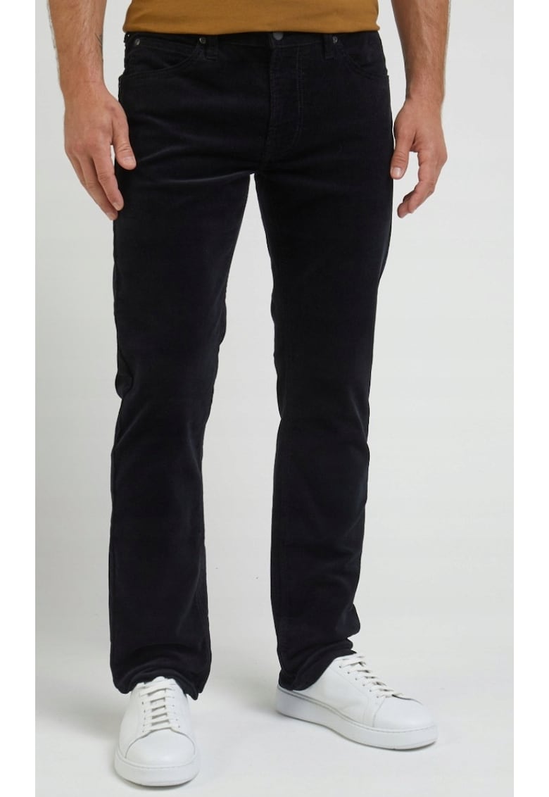 Blugi barbatesti Daren - bumbac/elastan - talie joasa - negru