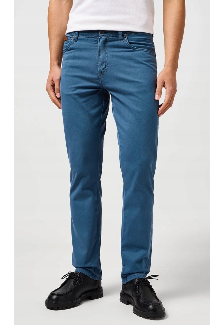 Blugi barbati TEXAS SLIM - bumbac/elastan - albastru