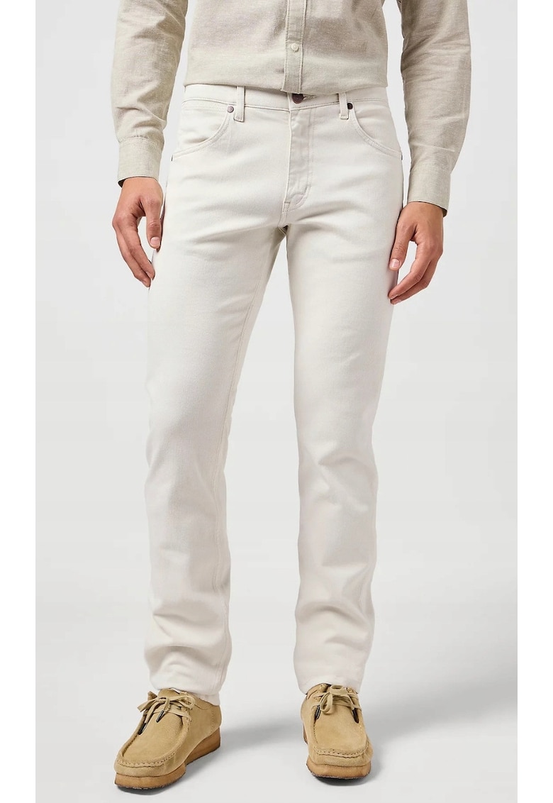 Blugi barbati Greensboro - bumbac/elastan - alb