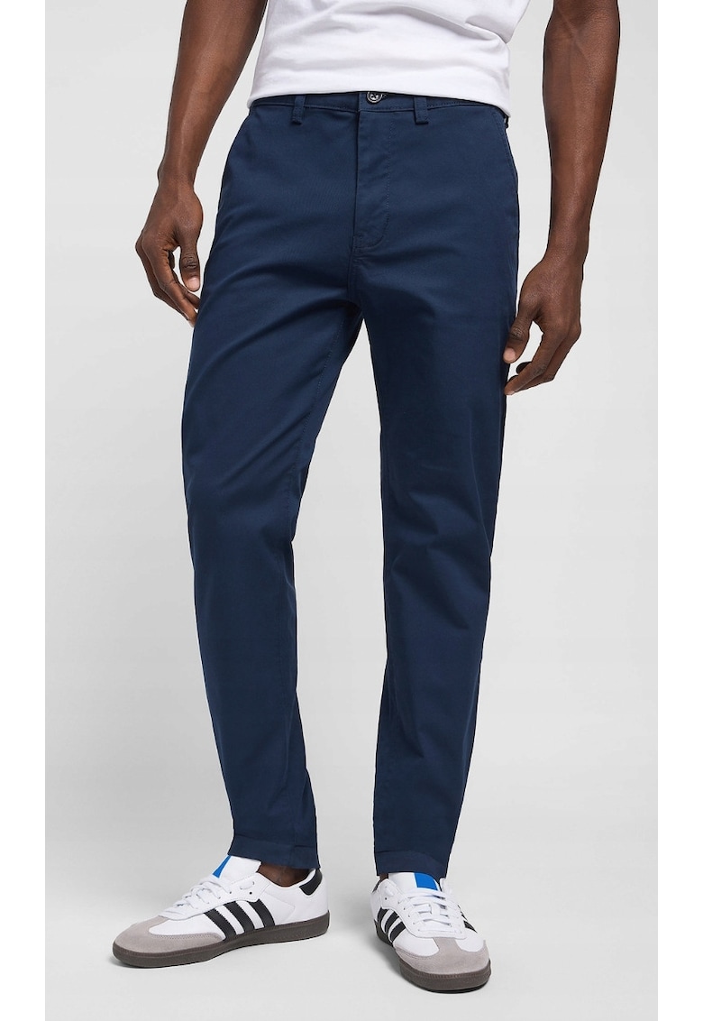 Blugi barbati Slim Chino - bumbac/elastan - bleumarin