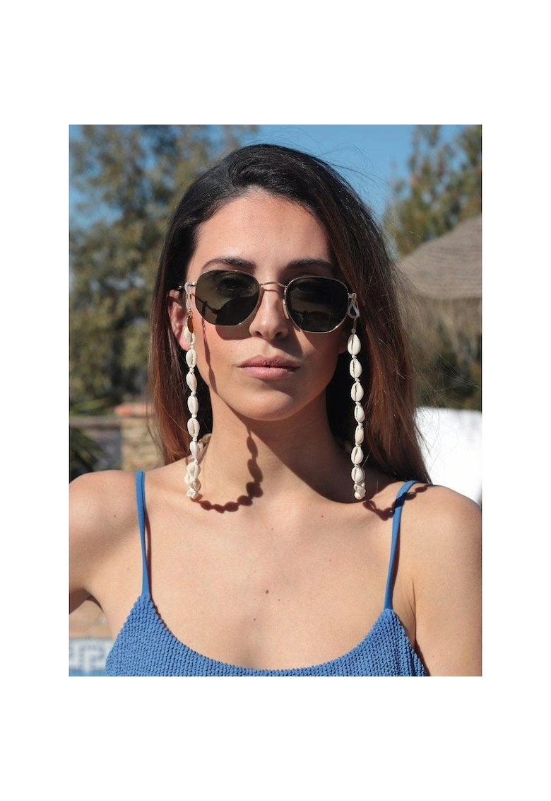 Lant de ochelari - cu scoici naturale - Suzi C1