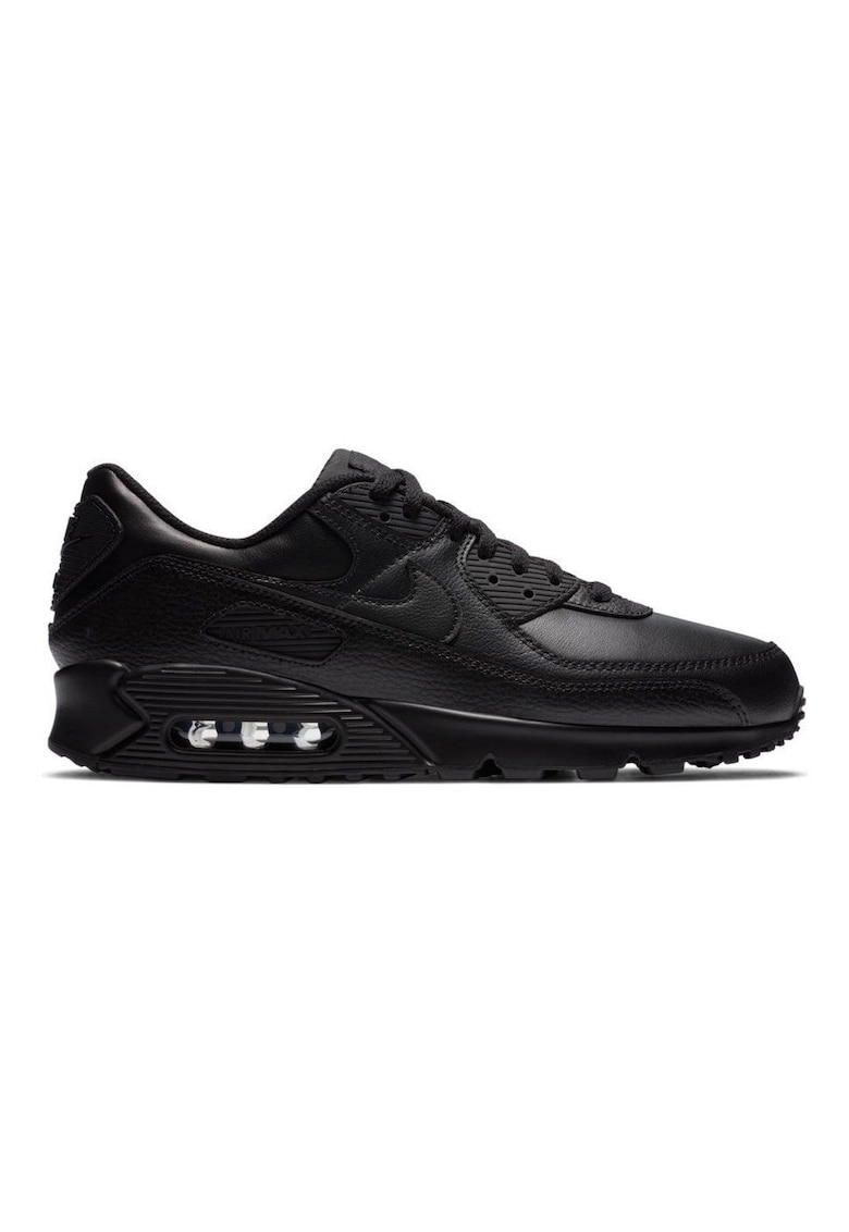 Pantofi barbati Air Max 90 Piele naturala Negru - 38.5