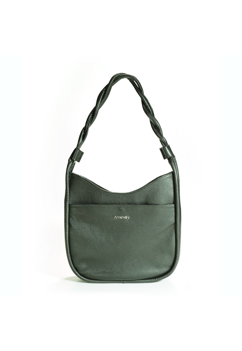 Geanta Ziggy Dama Piele naturala - Verde