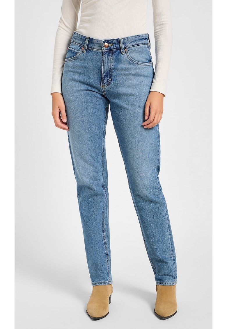 Blugi dama - model RIDER JEANS - albastru - bumbac - Albastru