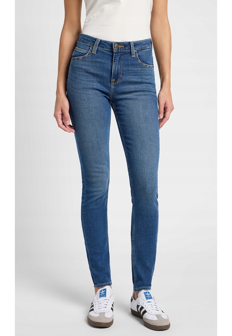 Blugi dama Bumbac - Albastru - Albastru