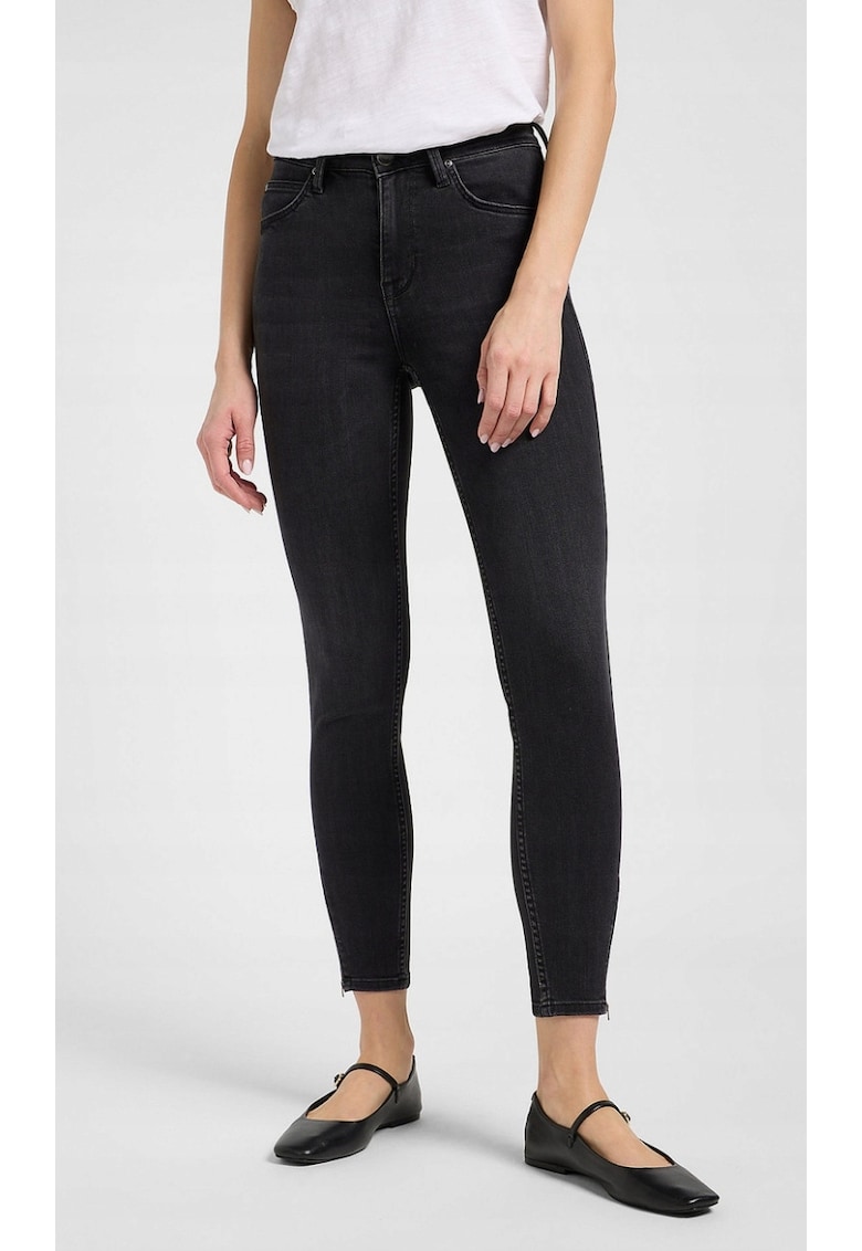 Blugi dama 112365074 - Bumbac - Negru - Negru