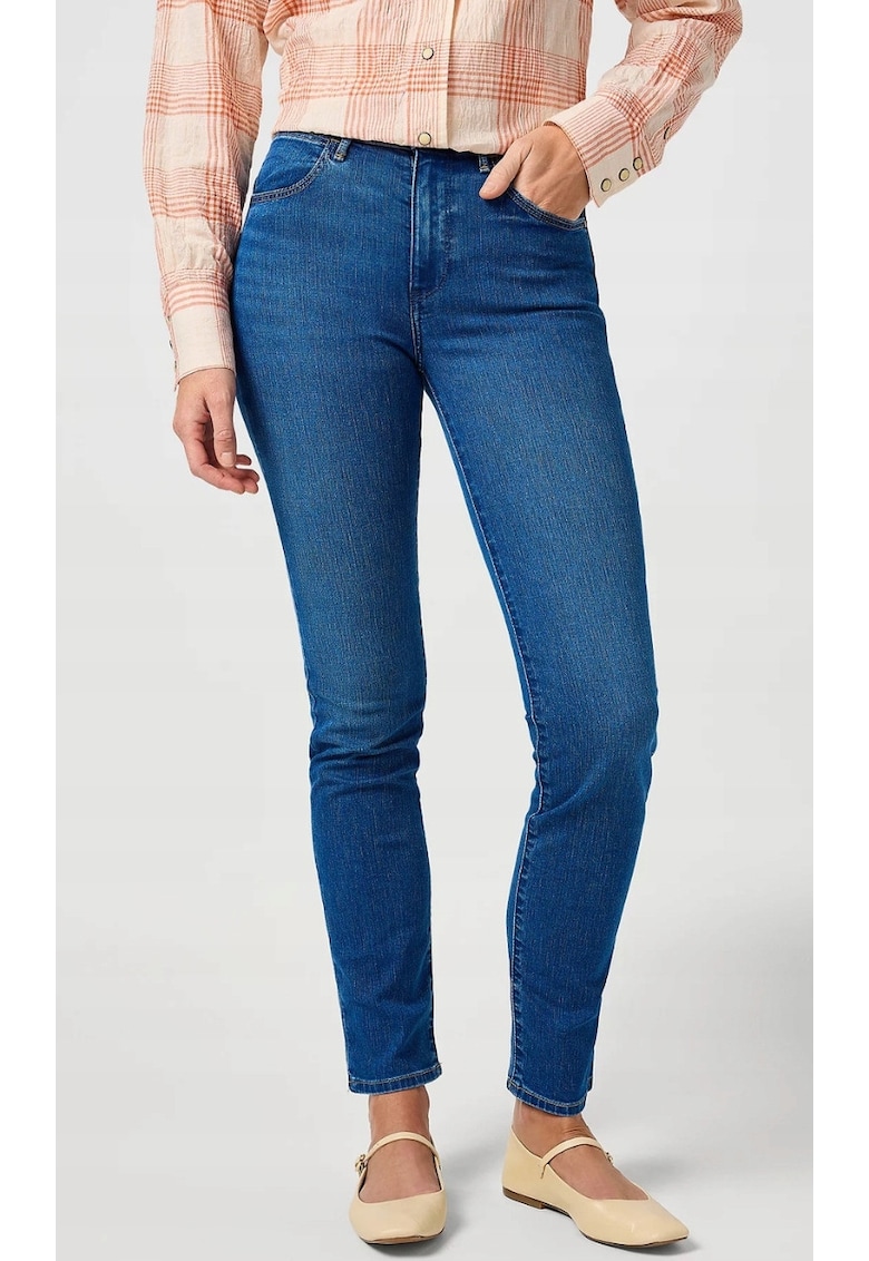 Blugi dama 112362592 - Albastru - Bumbac - Albastru