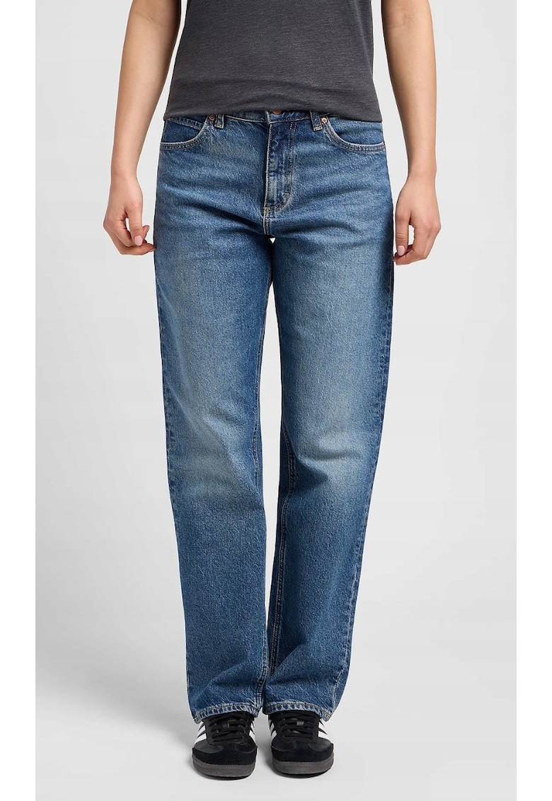 Blugi dama 112341354 - Bumbac - Albastru