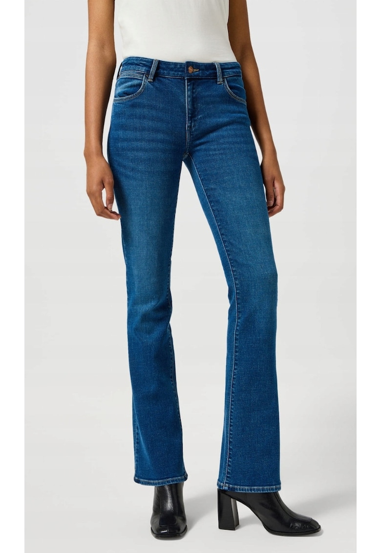 Blugi dama 112355283 - Bumbac - Albastru