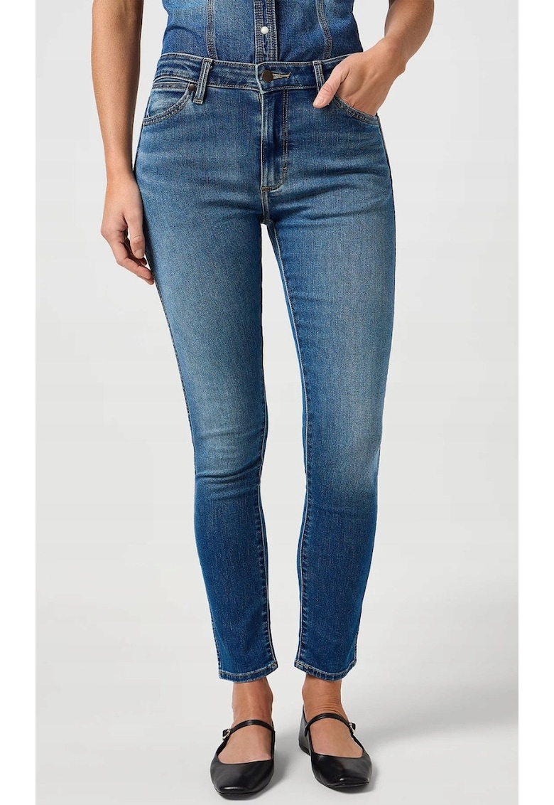 Blugi dama Sienna - skinny - albastru - bumbac