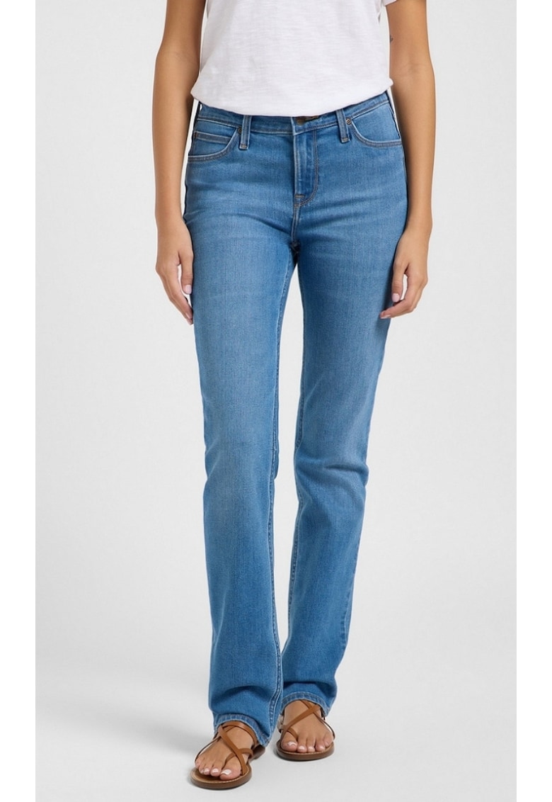 Blugi dama 112365929 - Bumbac - Albastru -