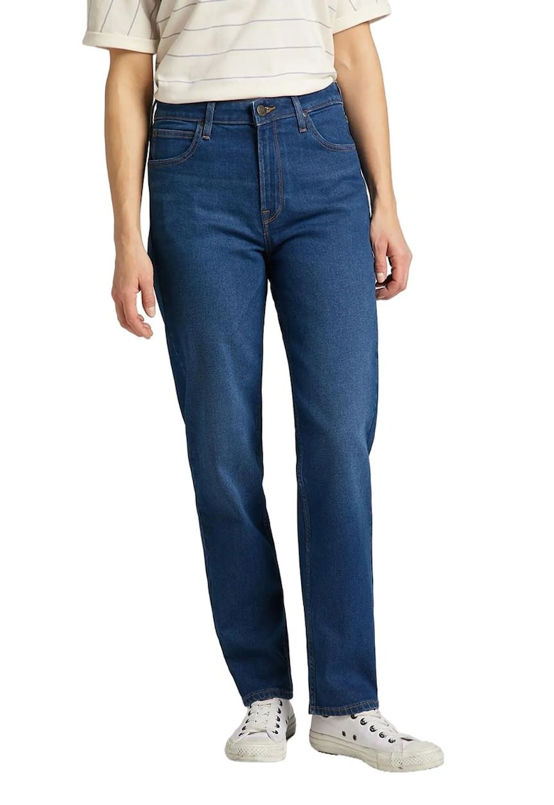 Blugi dama L30UOWOT - Albastru - Albastru
