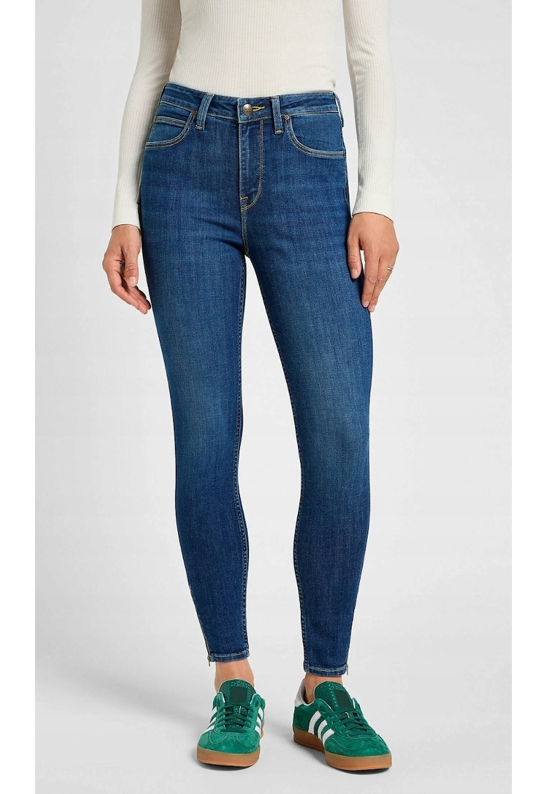 Blugi dama albastru bumbac