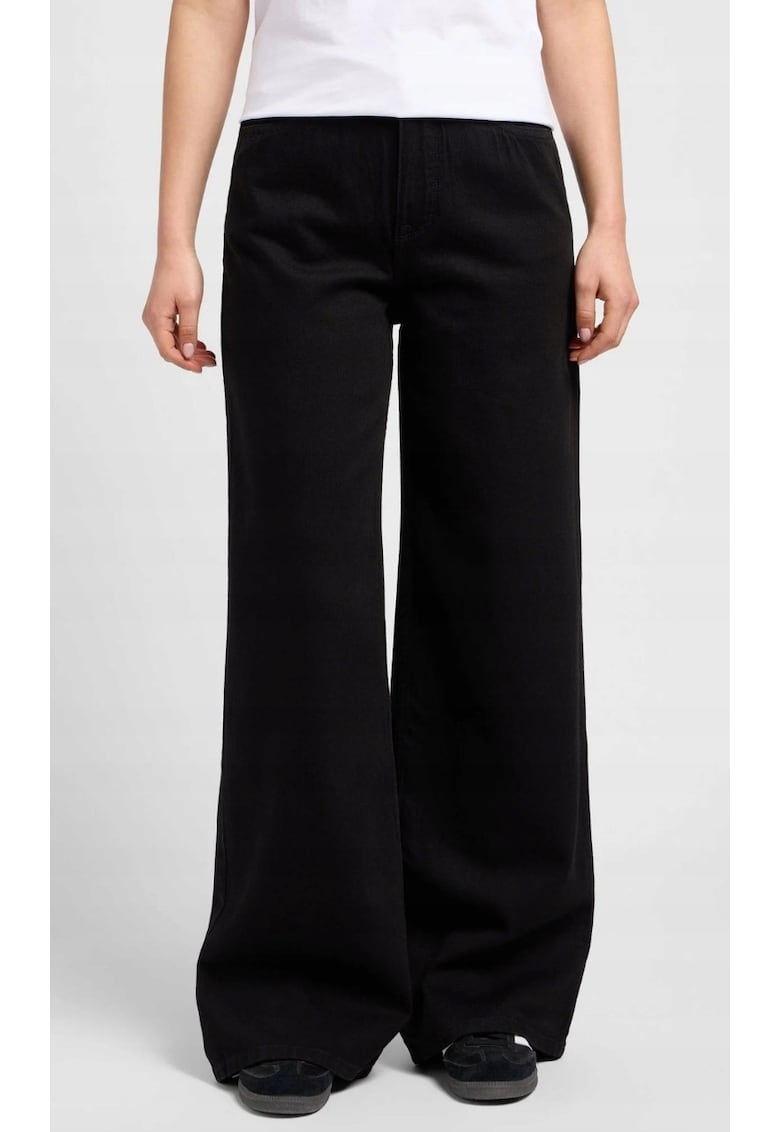 Blugi dama bumbac negru - Negru