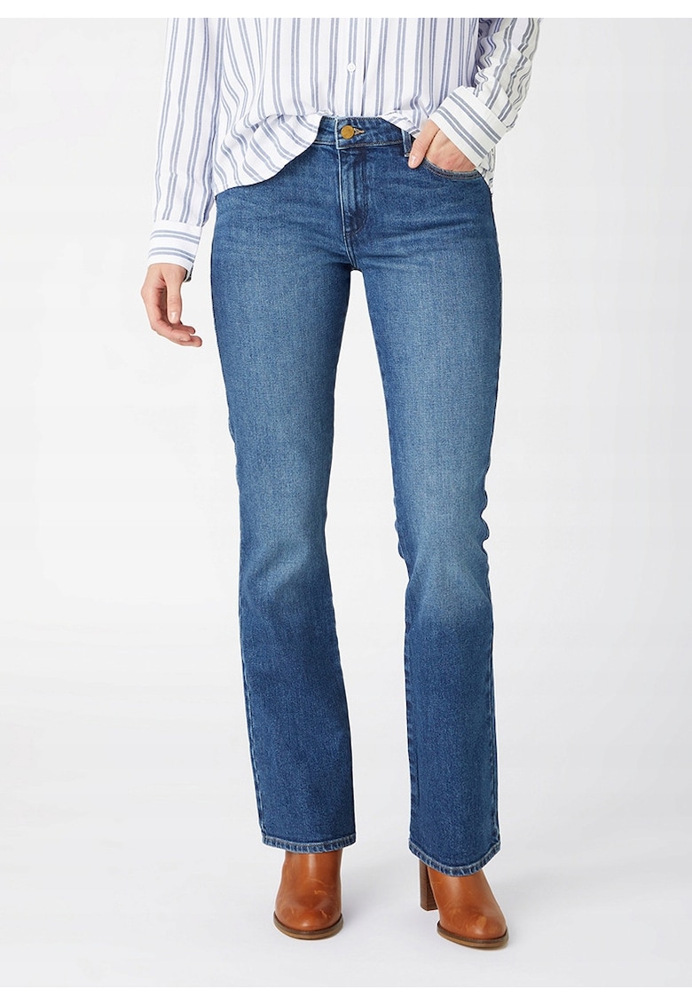 Blugi dama Bumbac - Albastru - Albastru