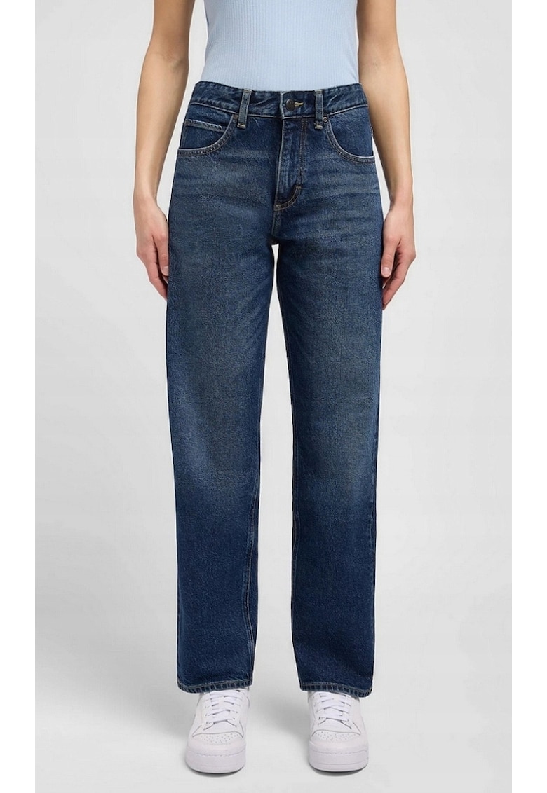 Blugi dama 112354414 - Bumbac - Albastru -