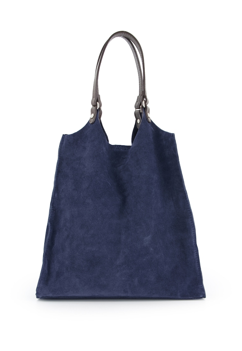 Geanta Tote din piele intoarsa