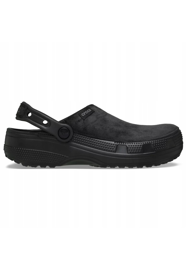 Saboti Femei Spuma Croslite - Classic Crfted Velvet 211931 Clog - Negru - Negru