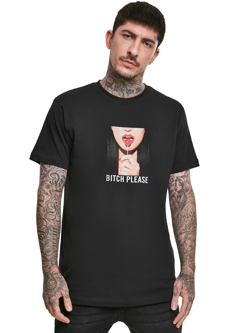 Tricou din bumbac cu imprimeu foto