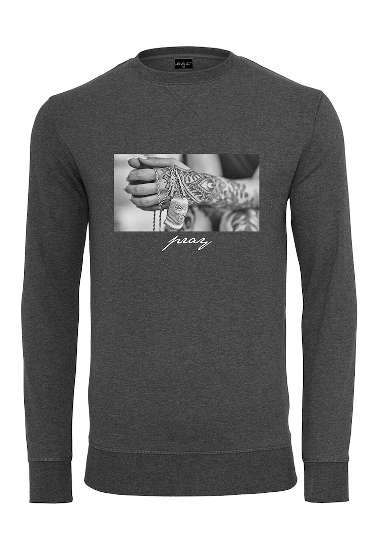 Bluza de trening din amestec de bumbac cu imprimeu foto