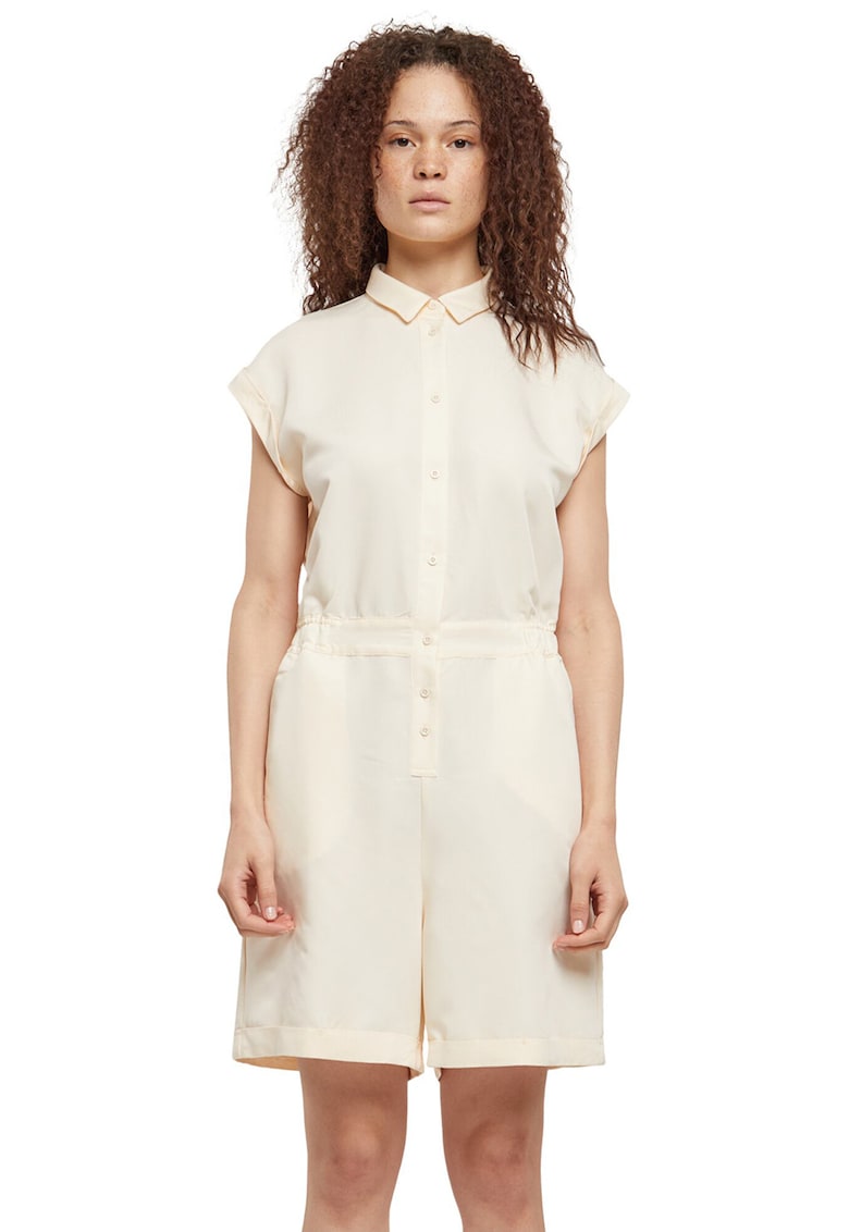 Salopeta scurta cu buzunare aplicate