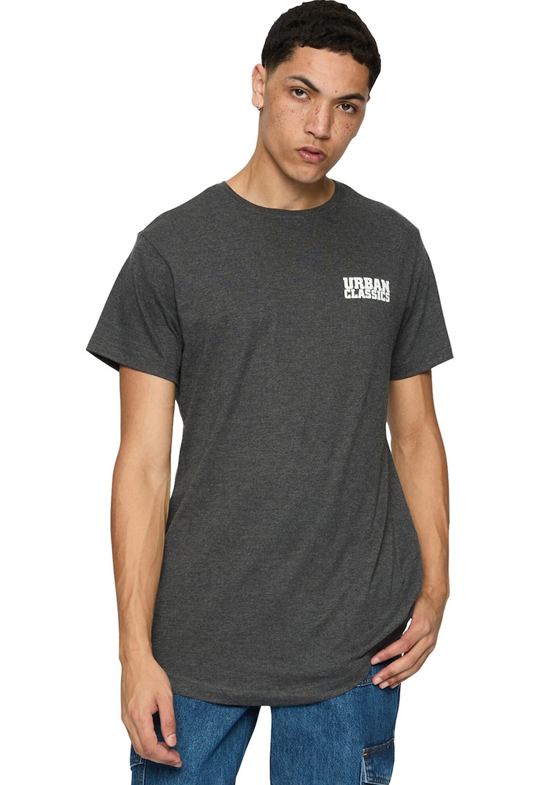 Tricou regular fit din bumbac cu logo