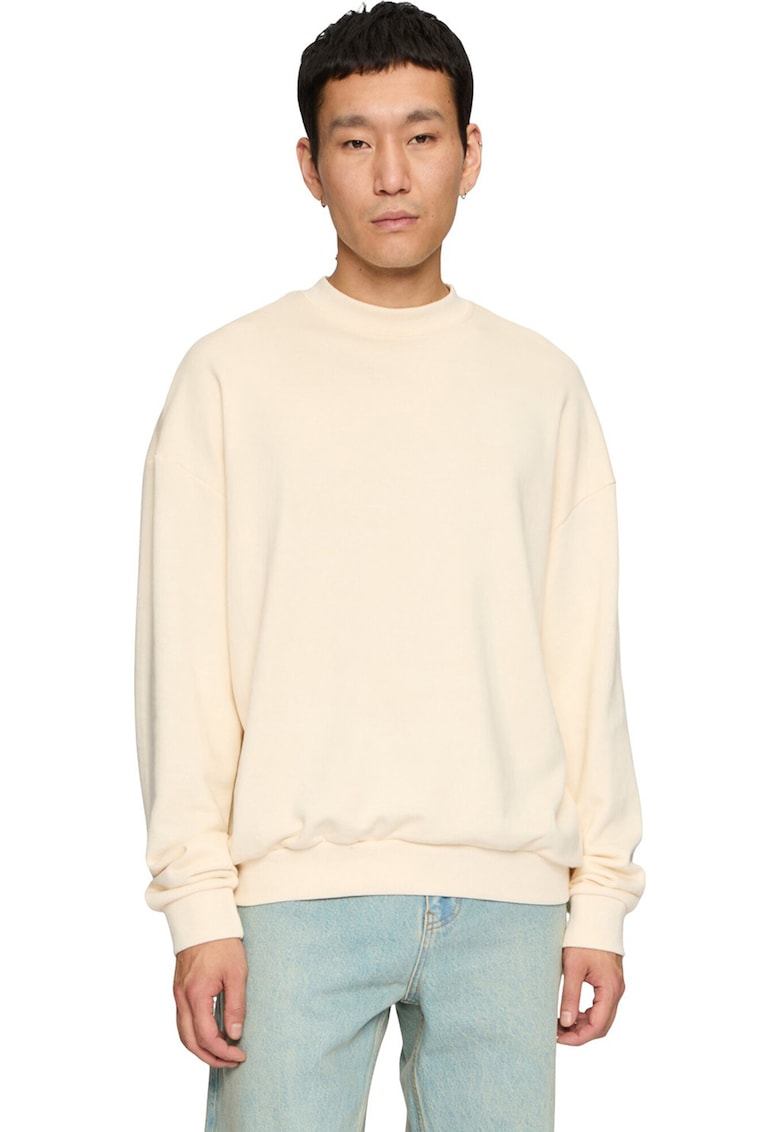 Bluza de trening cu decolteu la baza gatului