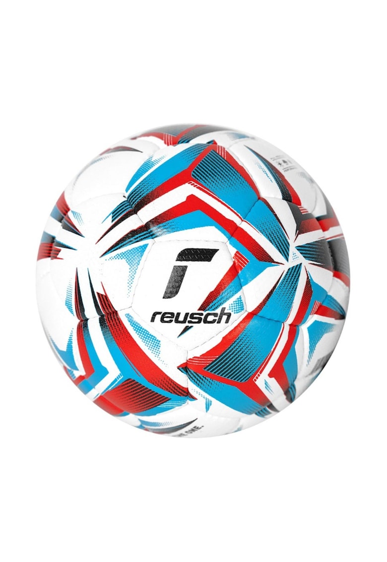 Minge fotbal Reusch Attrakt Infinity - alb-albastru-rosu - r.5 - 35% poliuretan - 30% poliester - 20% butil - 15% latex