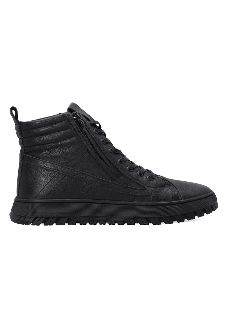 Pantofi sport inalti din piele naturala