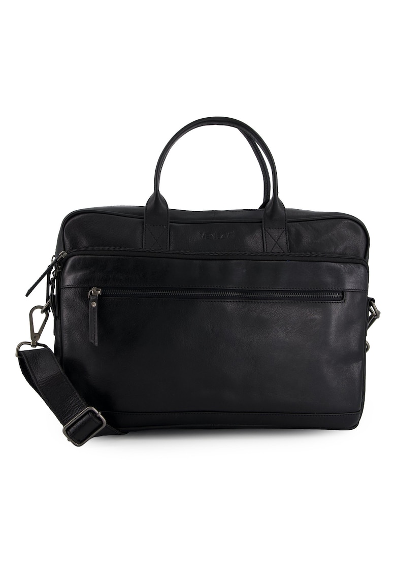 Geanta messenger din piele