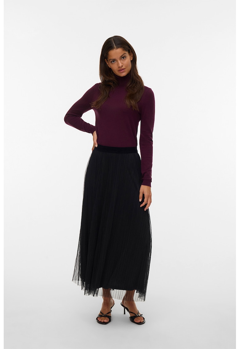 Fusta maxi cu croiala evazata