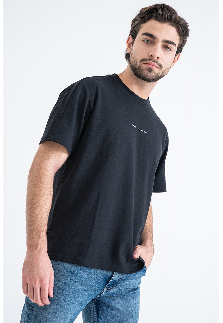 Tricou din amestec de bumbac cu imprimeu pe partea din spate