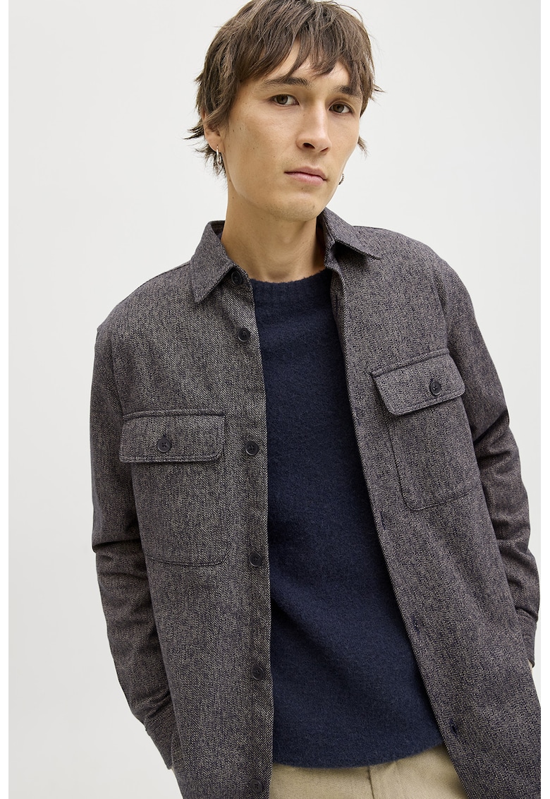 Jacheta-camasa de bumbac organic