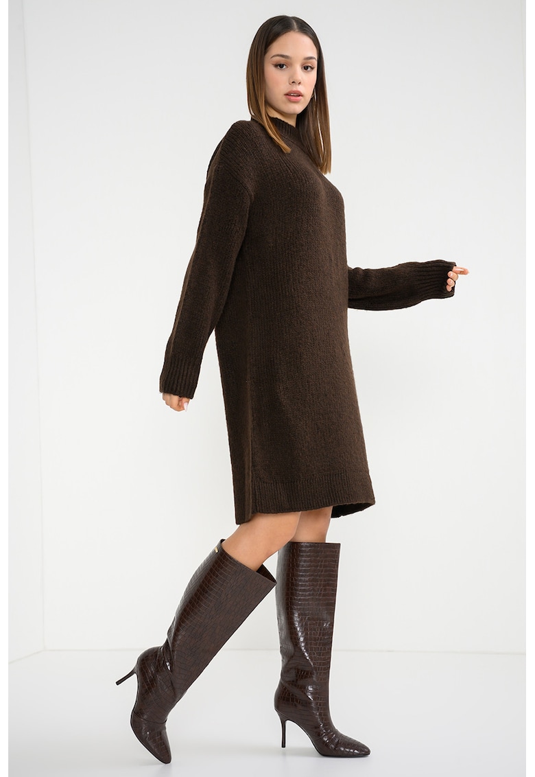 Rochie-pulover midi lejera