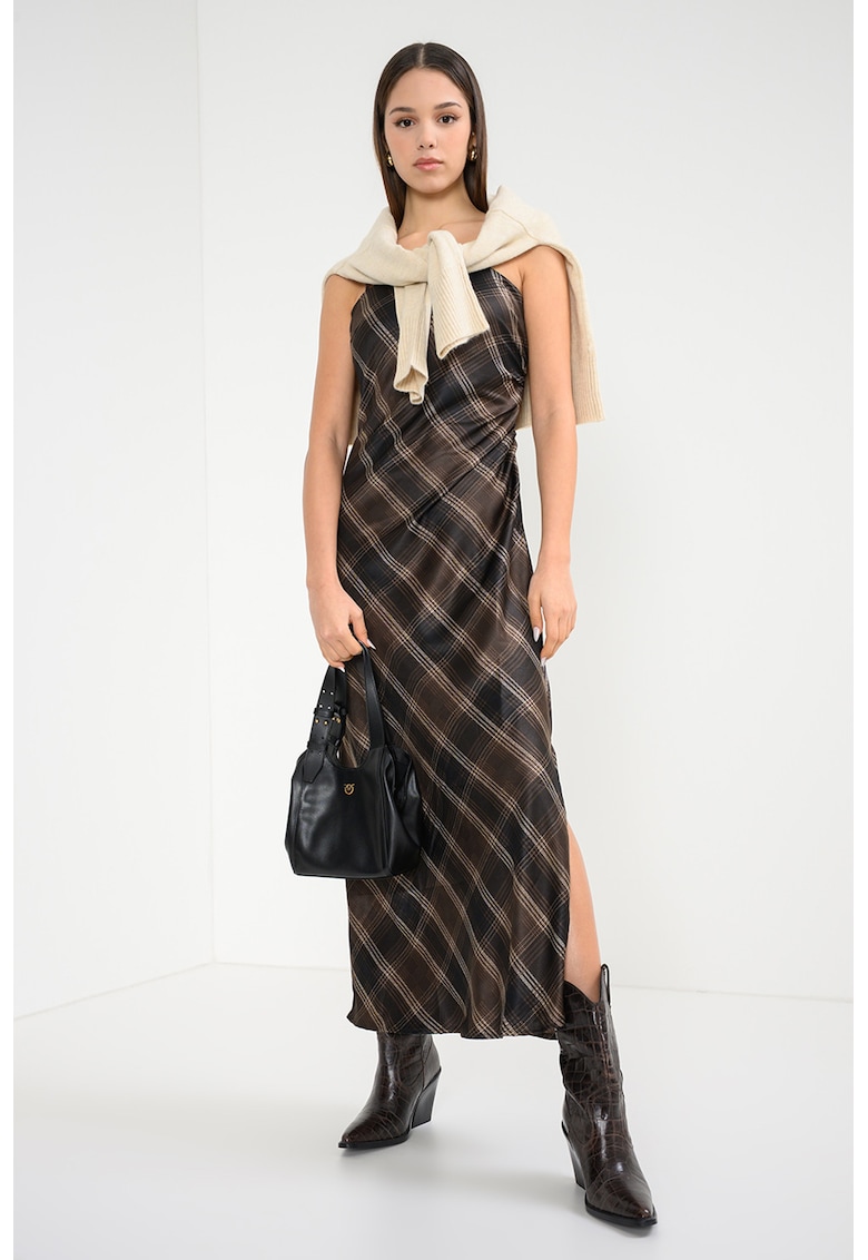 Rochie cu croiala in A fara maneci