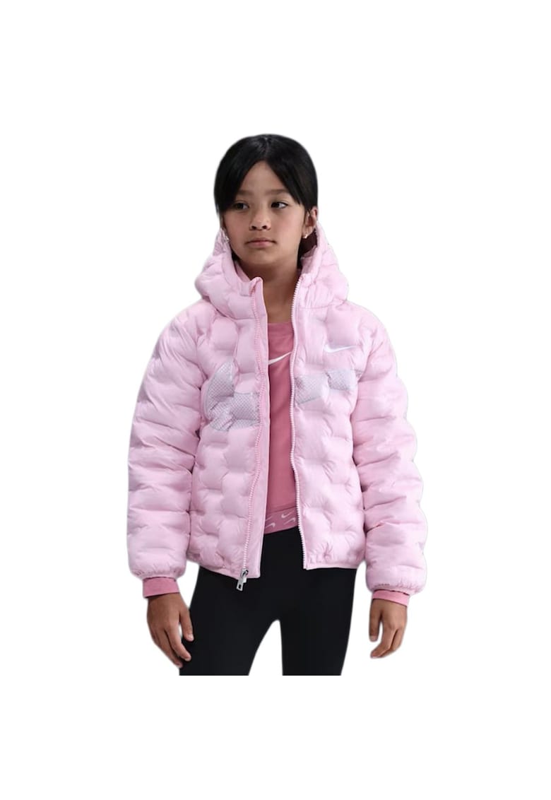 Geaca Seamless Quilt K 36N108-A9Y - Fete - Roz