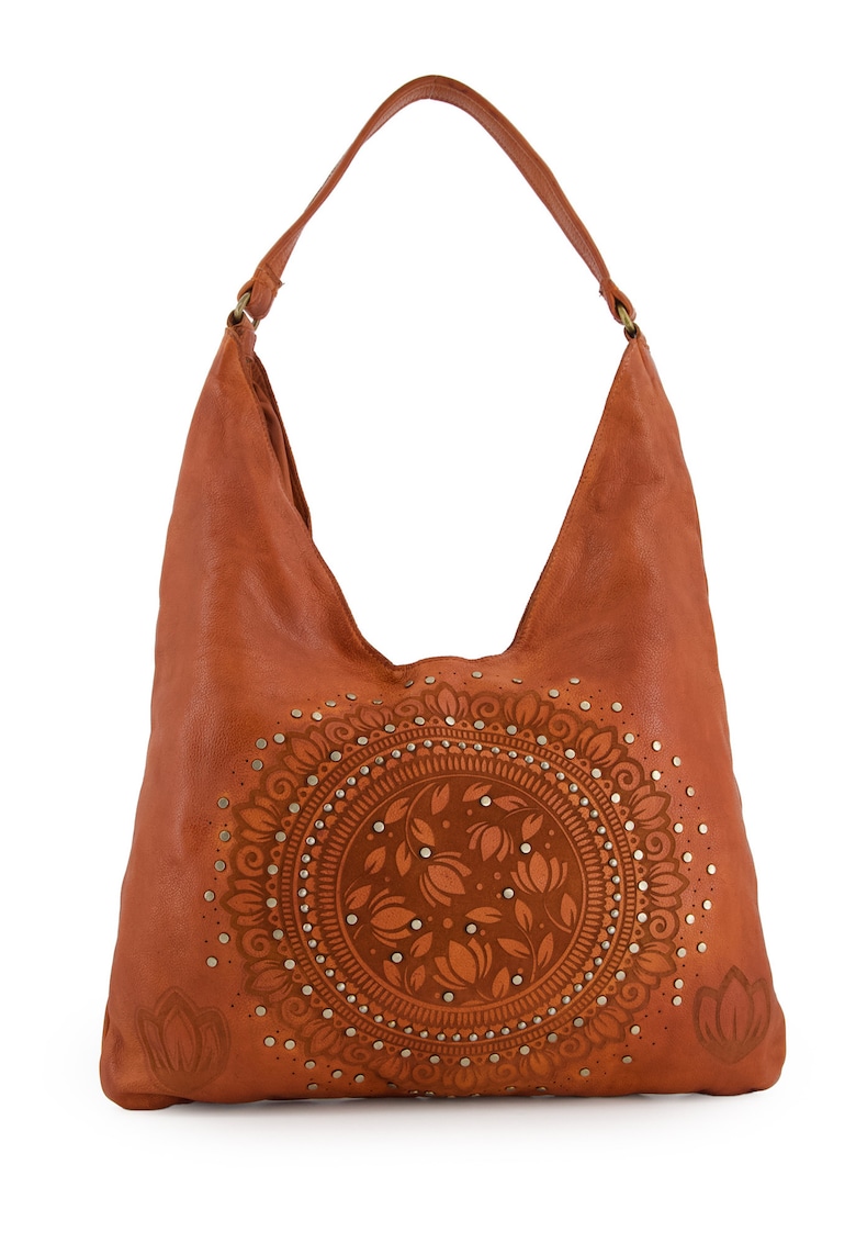 Geanta hobo din piele naturala