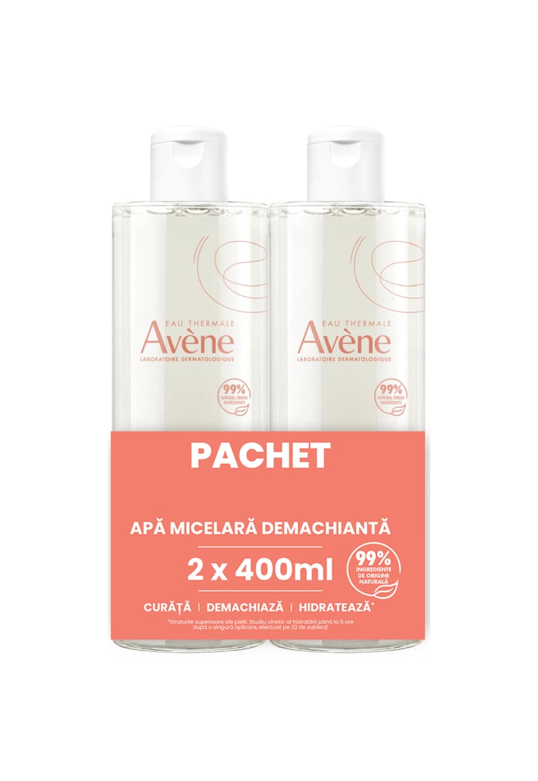 Apa Micelara Demachianta pentru toate tipurile de piele - 2x 400 ml