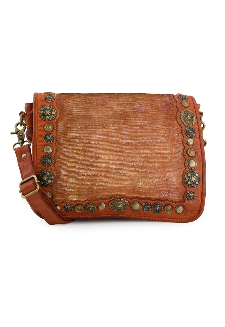 Geanta crossbody din piele naturala