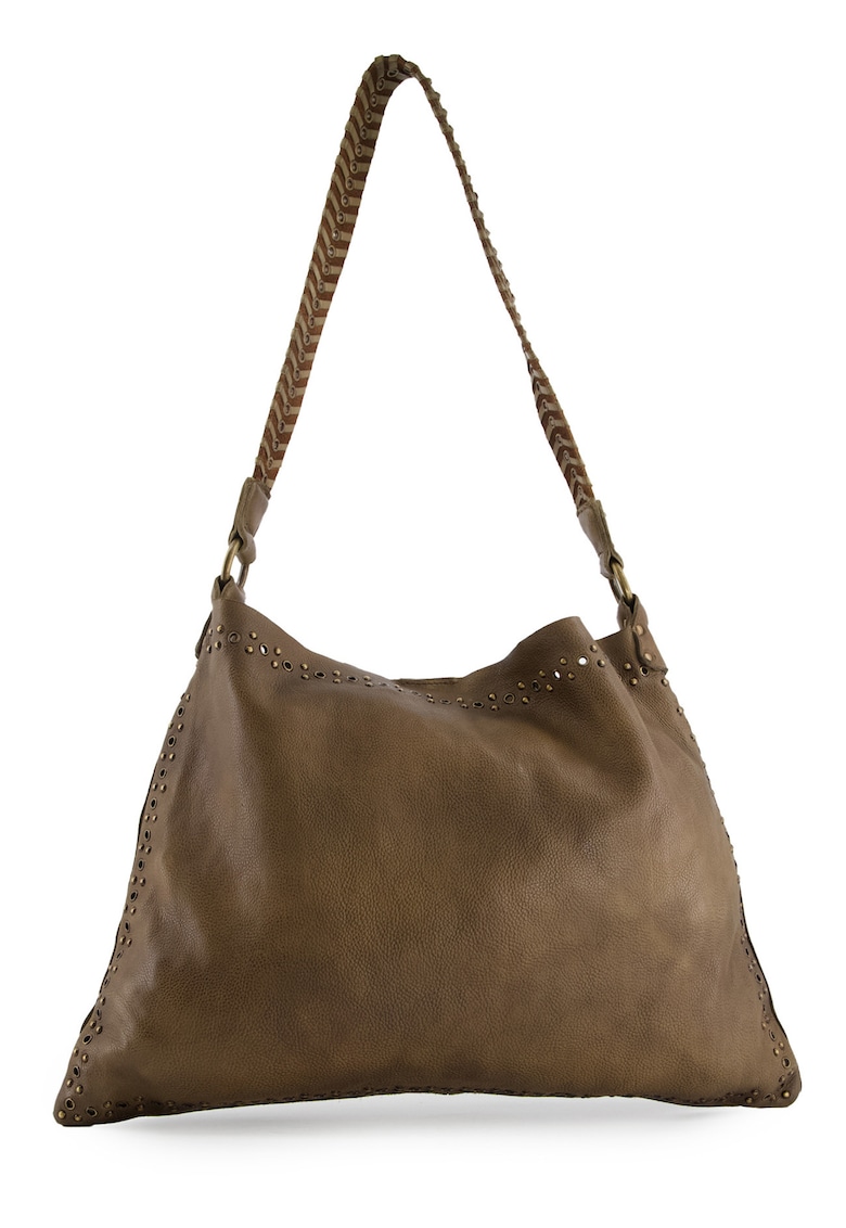 Geanta hobo din piele naturala