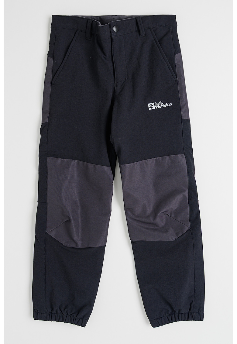 Pantaloni de iarna cu buzunare oblice Rascal - Negru