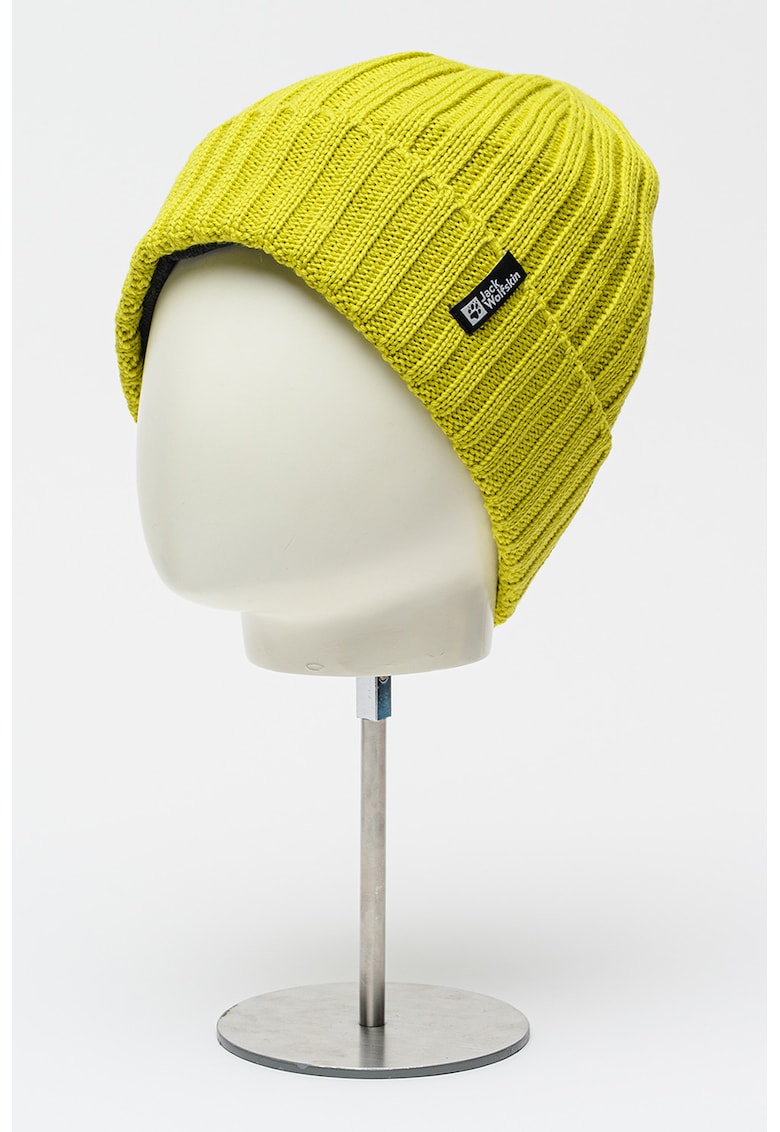 Caciula tricotata din amestec de lana