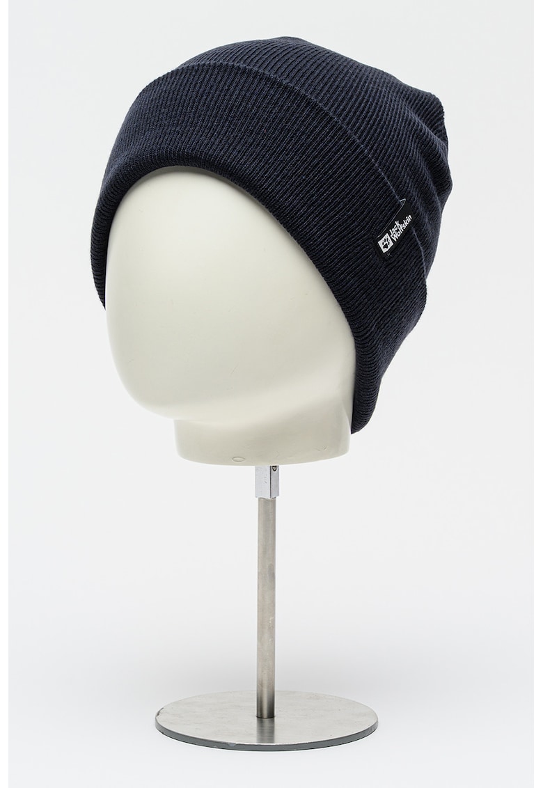 Caciula unisex tricotata fin si elastica - Albastru ultramarin