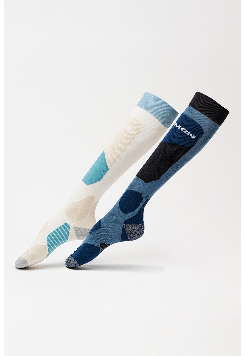 Set de sosete din amestec de lana - pentru schi - 2 perechi