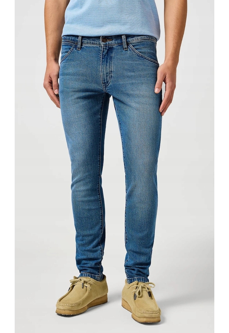 Blugi barbati - BRYSON - skinny - albastru - bumbac