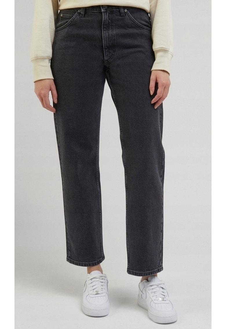 Blugi dama - RIDER CLASSIC - slim fit - negru - bumbac -